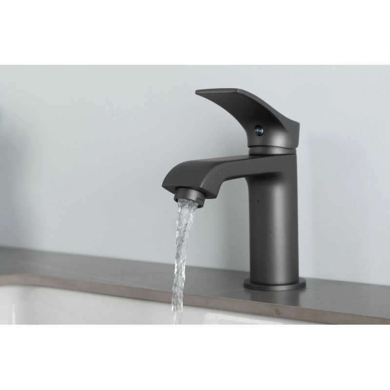 Смеситель Frap F 1075-9 графит 0482 