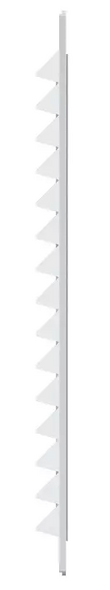 Grilă de ventilație Mistral 13x13 White 1313C
