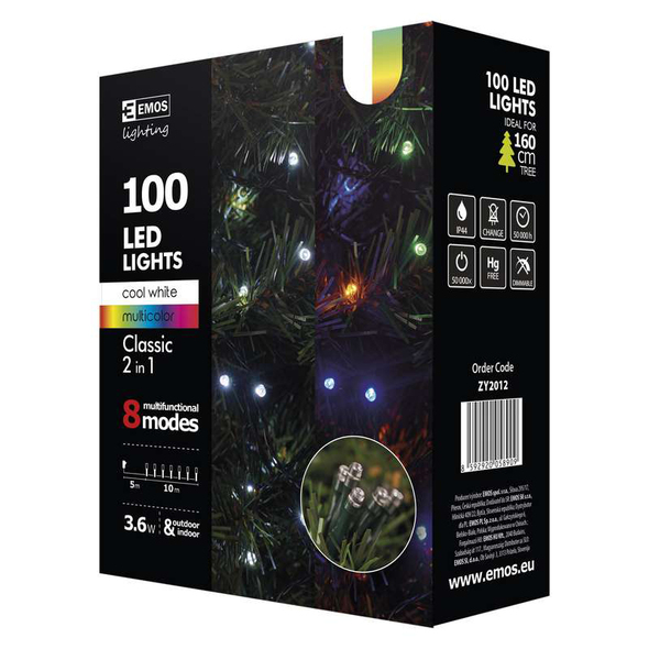 Ghirlandă Emos 100Led 10 m ZY2012 7768