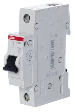 Întrerupător automat SH201L-C 1P 4.5Ka ABB 20A 7681