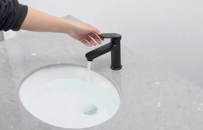 Смеситель Frap F 1085-6 чёрный 0321