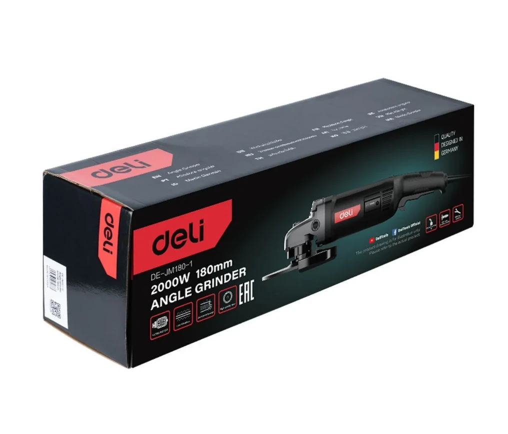 Polizor unghiular Deli DE-JM180-1E 2000W 180mm