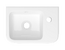 Раковина Keramin Square 36 белый 1c 