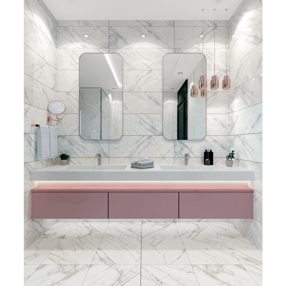 Плитка Vigo 30*90 White