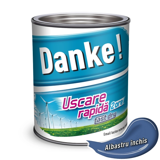 Email Danke 2.5l albastru închis