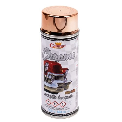 Спрей краска Champion Super Chrom 400мл медь