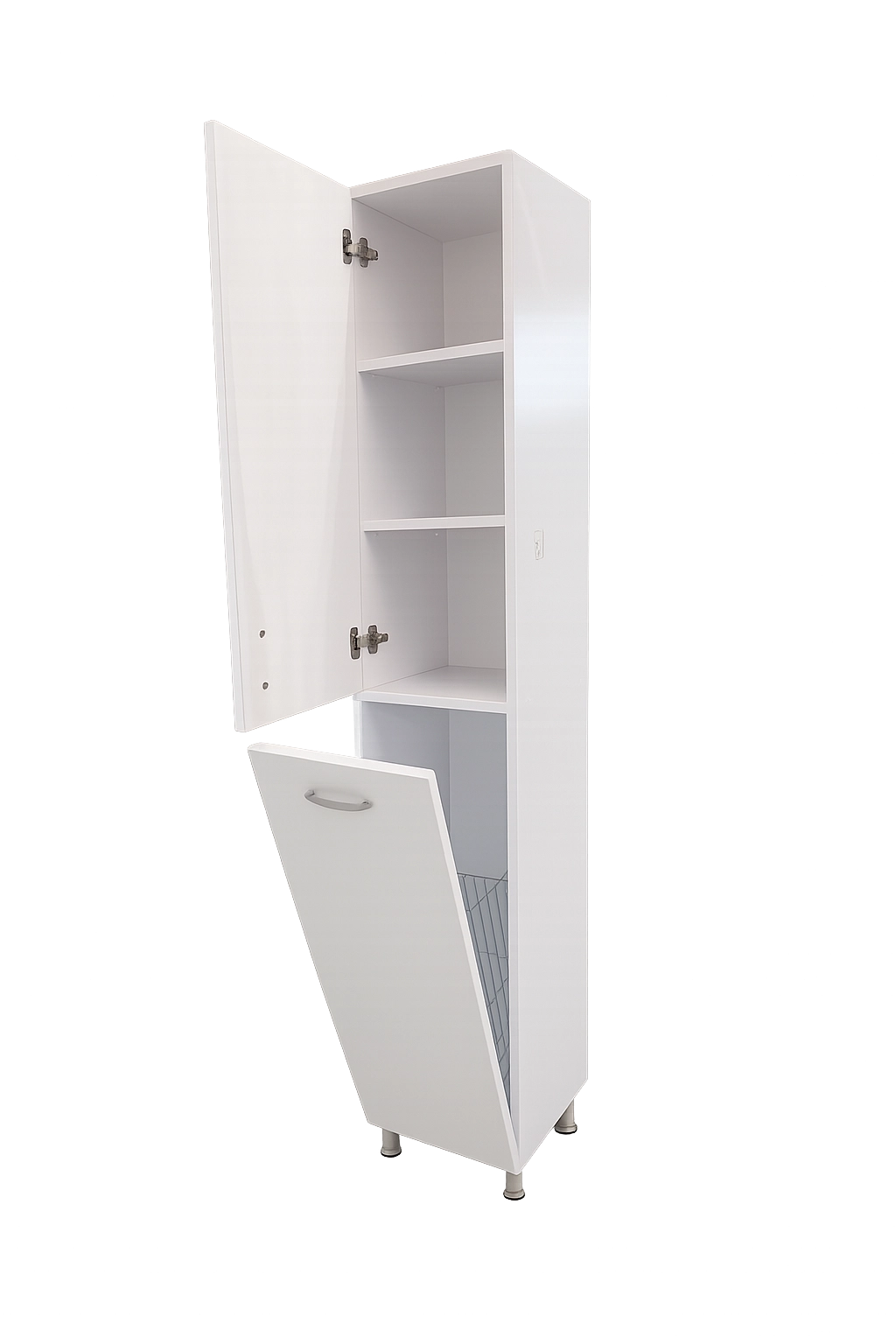 Dulap penal 1800x350 cu coș