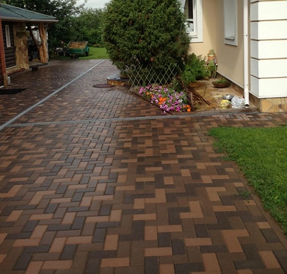 Pavaj Cărămidă 4cm cafeniu