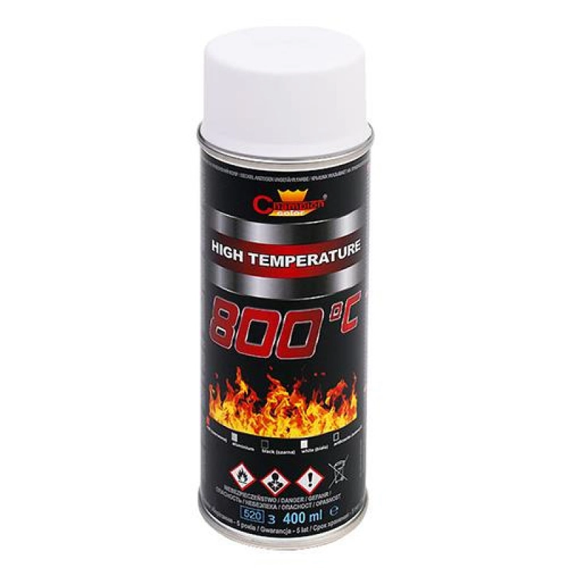 Краска спрей Champion Termo 400мл белый