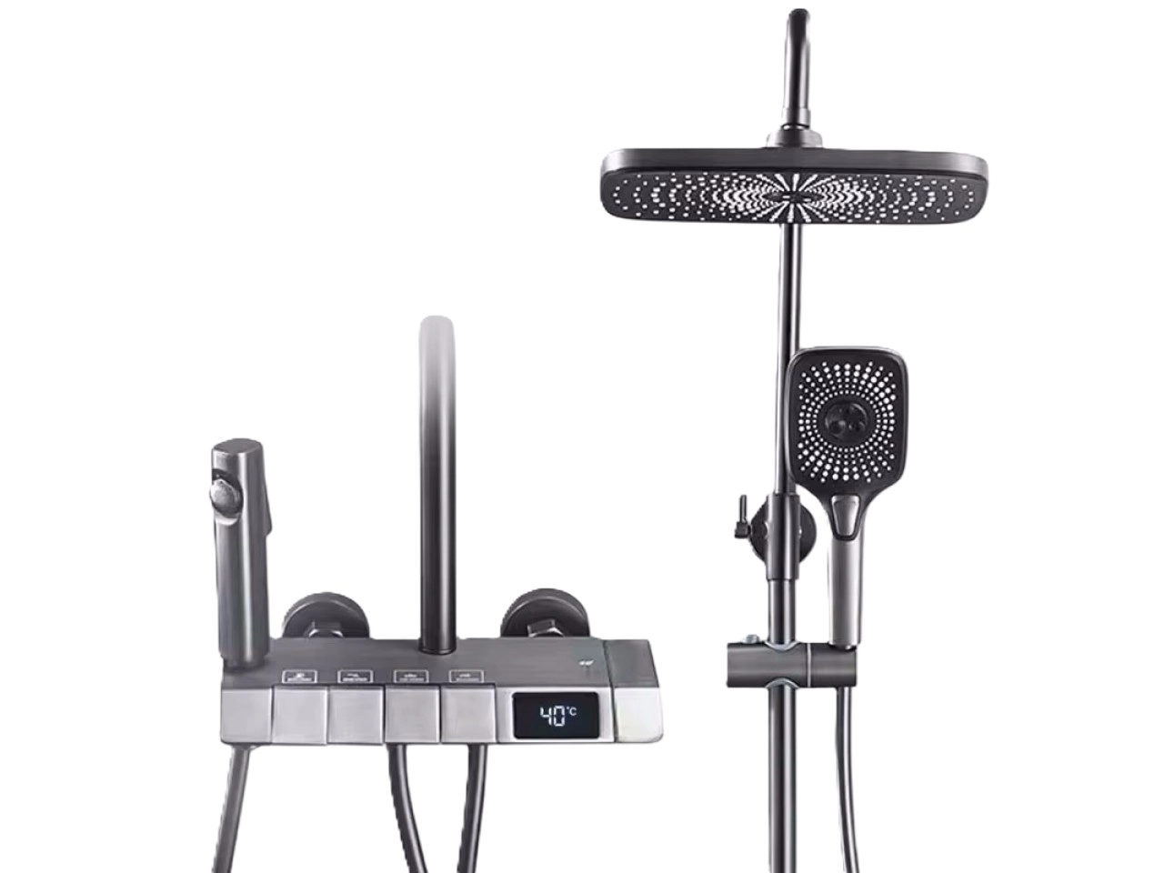 Sistemă de duș Miscellaneous Gun Gray Robinzon 8001