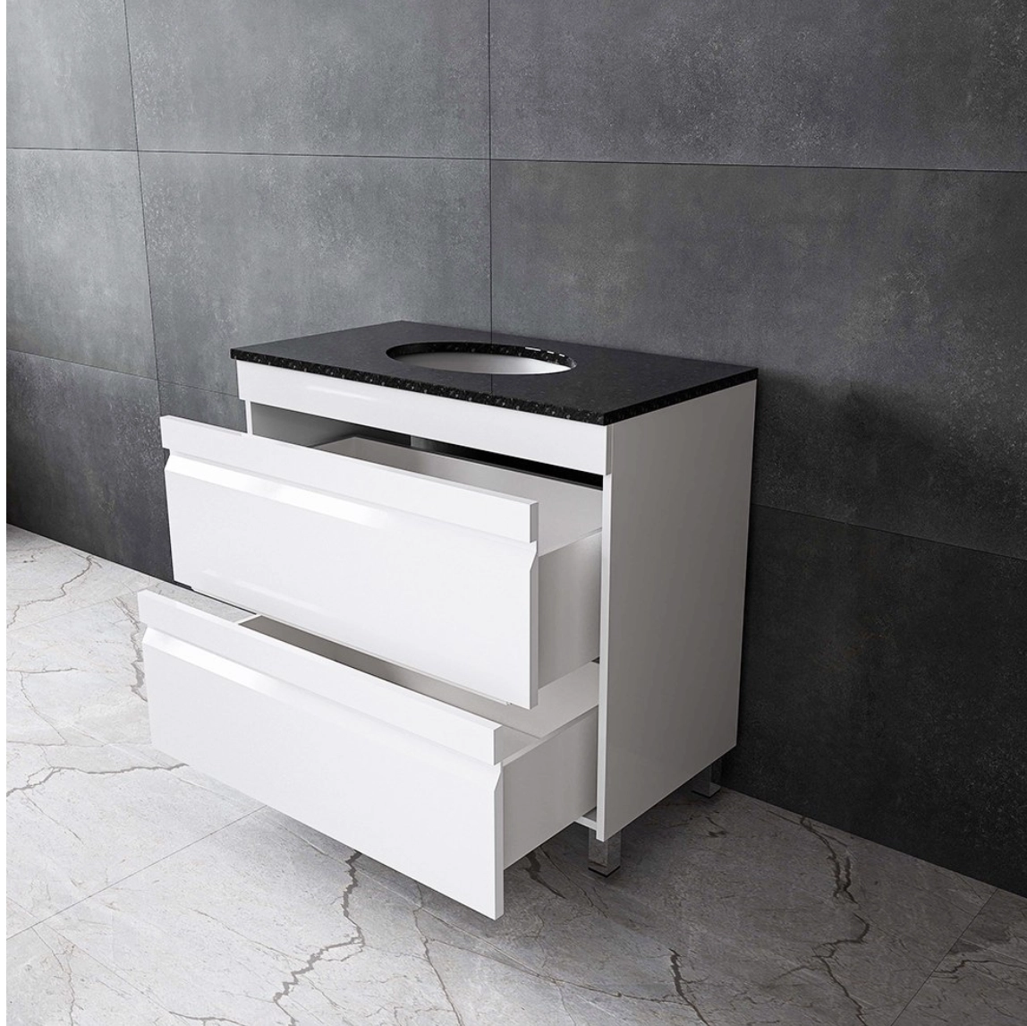 Dulap pentru lavoar Viscon 75 New white  1512138 