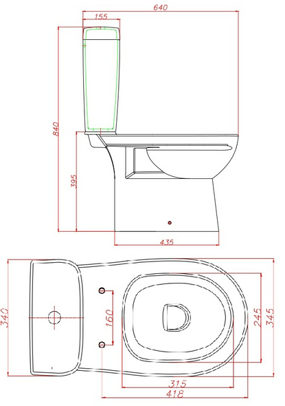 WC Keramin Alibano R JS C1