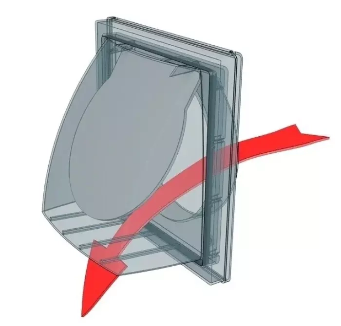 Решётка для вентиляции 19x19 d150/160 1919К1516ФВ