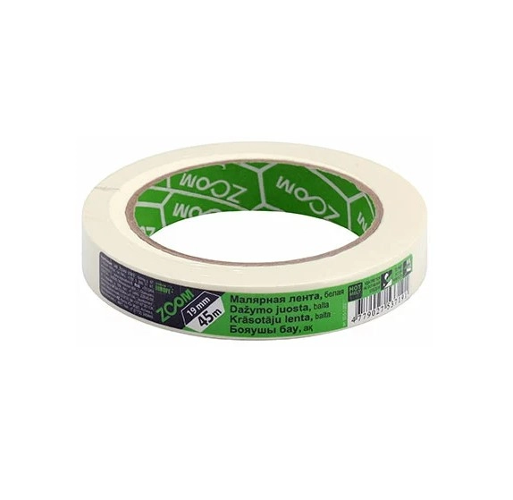 Bandă adezivă de mascare Zoom 19mm x 45m