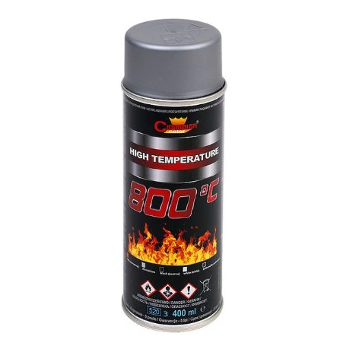 Краска спрей Champion Termo 400мл серебристый