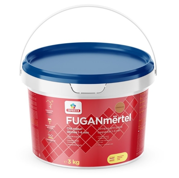 Фуга Supraten FUGANmertel Черный 3кг