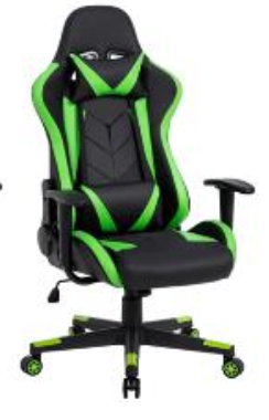 Scaun SA-R-1103 Game BOF00001619 negru-verde