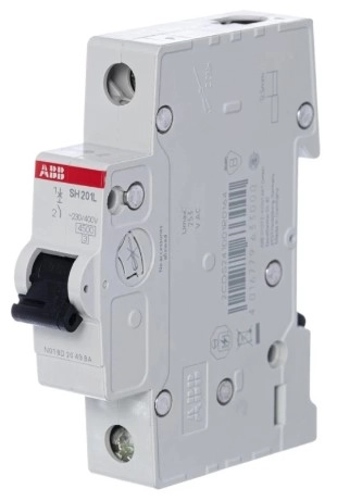 întrerupător automat SH201L-C 1P 4.5Ka ABB 6A 7678