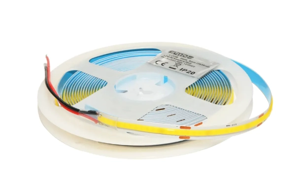 Bandă Led Cob A320GD12V 12W/M 12V DC IP20 Galben Elmos A320GD12V 2m 