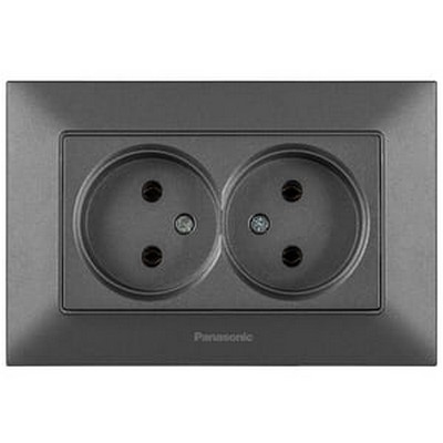 Розетка двойная Arkedia Slim 942042