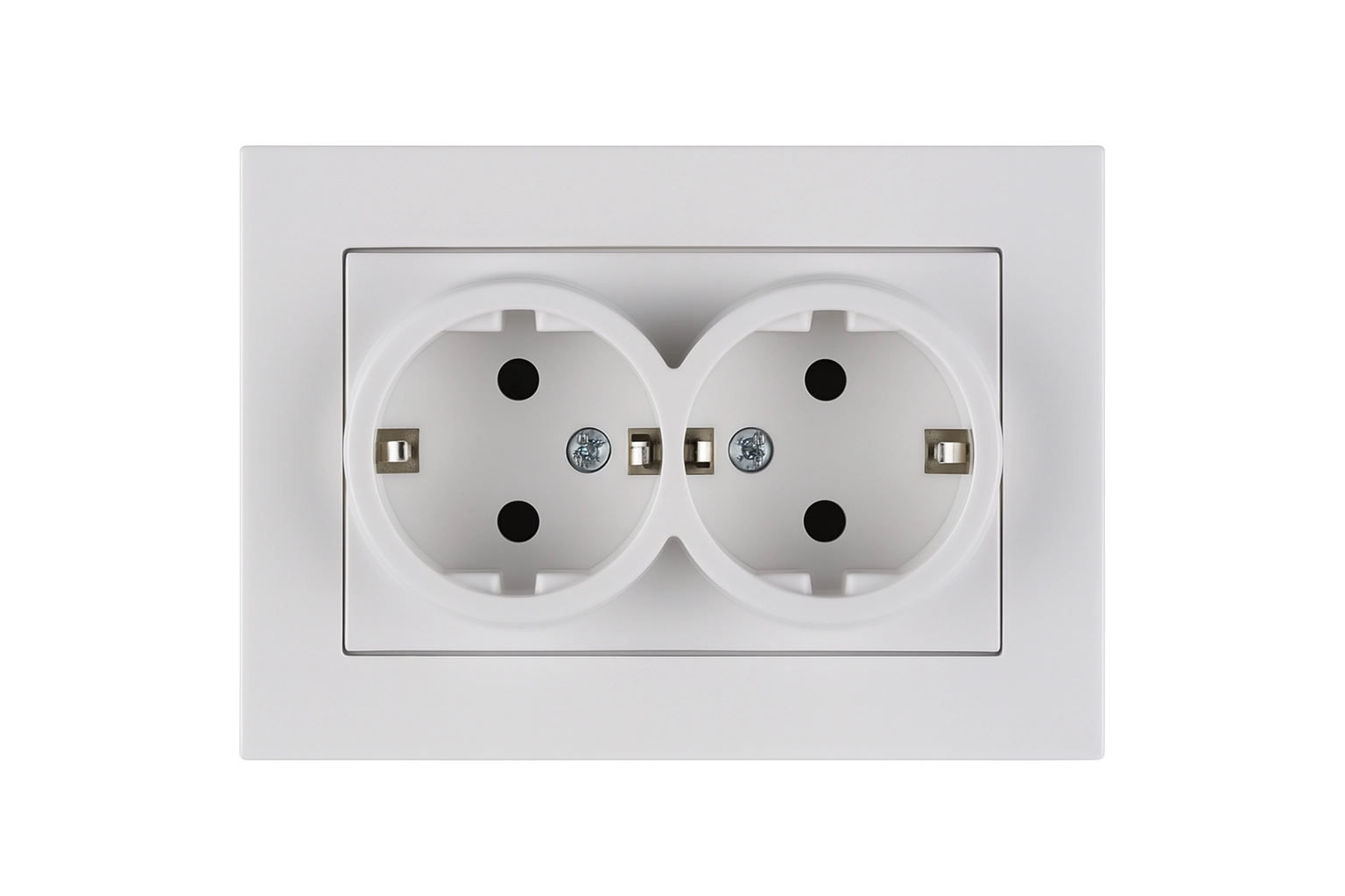 Priză dublă 16A alb Karen Arvia 0097793