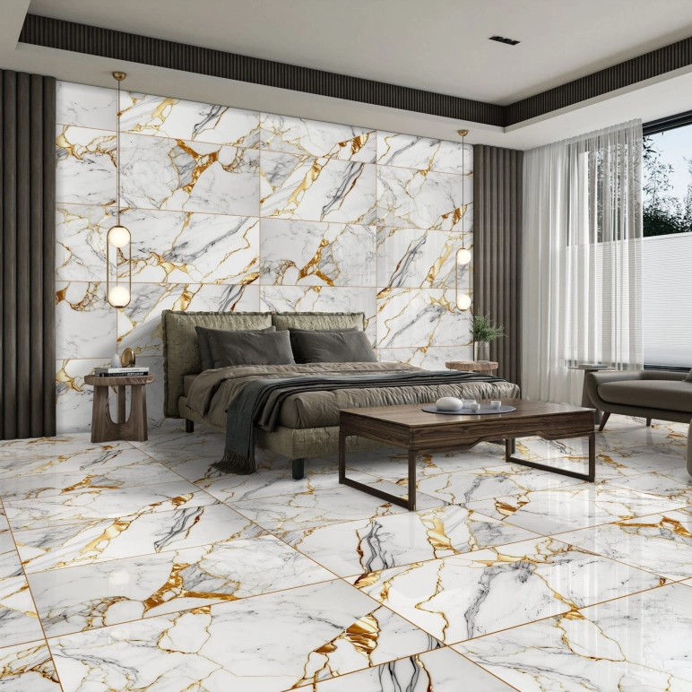 Плитка Cluster 60x120 Alient  grey glossy