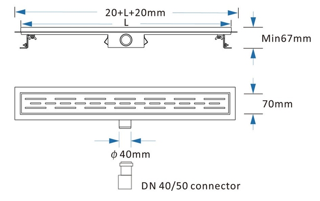 Trap Step FLH40-A2 C07 700*70 21531 