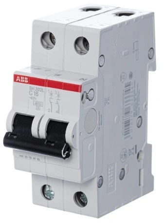 Întrerupător automat SH202L-C 2P 4.5Ka ABB 10A 7944