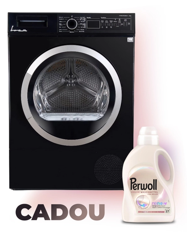 Mașină de uscat rufe Fram FHPD-V8T2BKA++ 