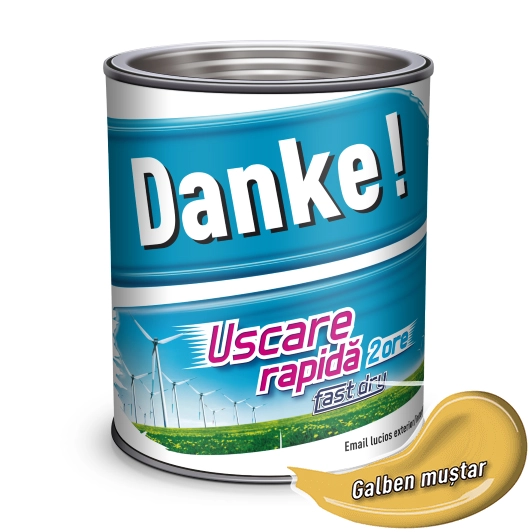 Email Danke 2.5l galben mustar