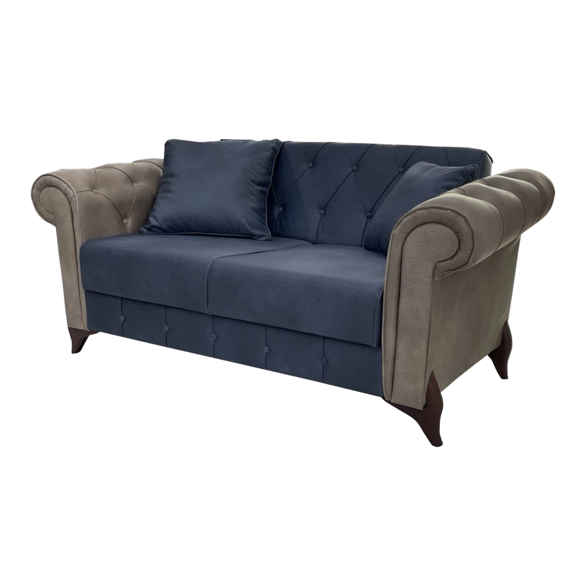 Canapea de două locuri Valentino Blue 