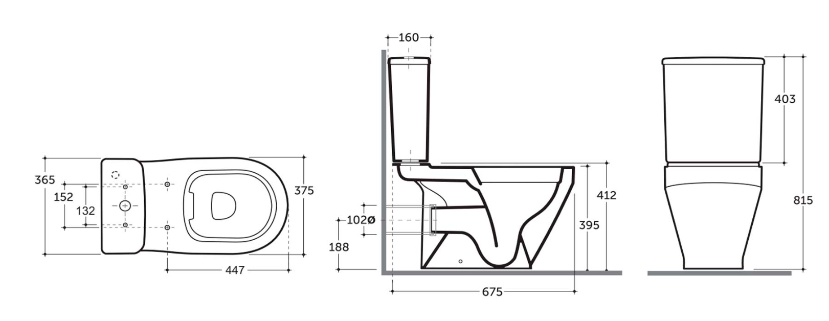 Унитаз Keramin Bari R JS white