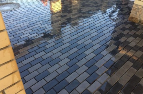 Pavaj Cărărmidă 4cm negru