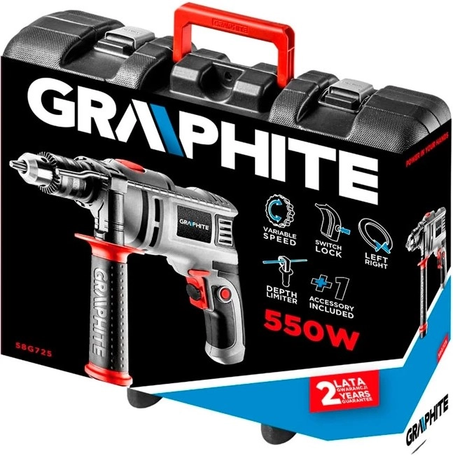 Дрель Graphite 58G725