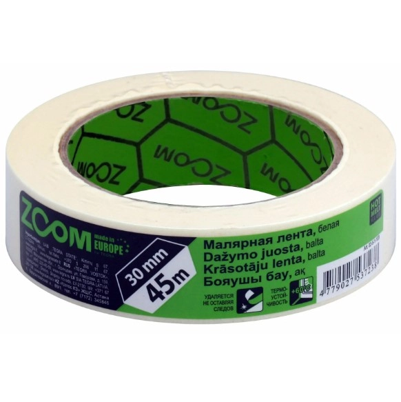 Bandă adezivă de mascare Zoom 30mm x 45m
