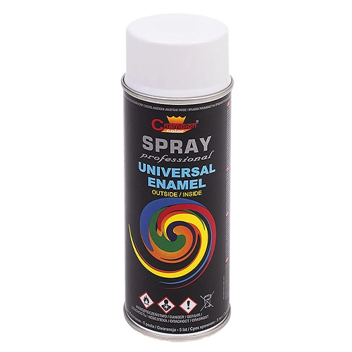 Спрей краска Champion Universal 400мл белый матовый 9003