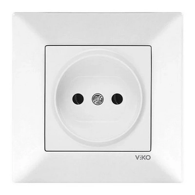 Priză Viko Meridian alb 976007
