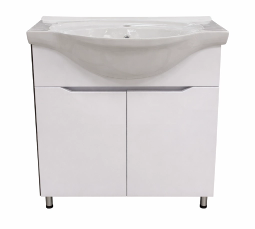 Dulap pentru lavoar Morning Capri 75 + Lavoar Capri 75 white