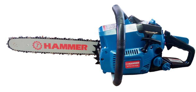 Бензопила Hammer 1.6 c.p 37.3 34017