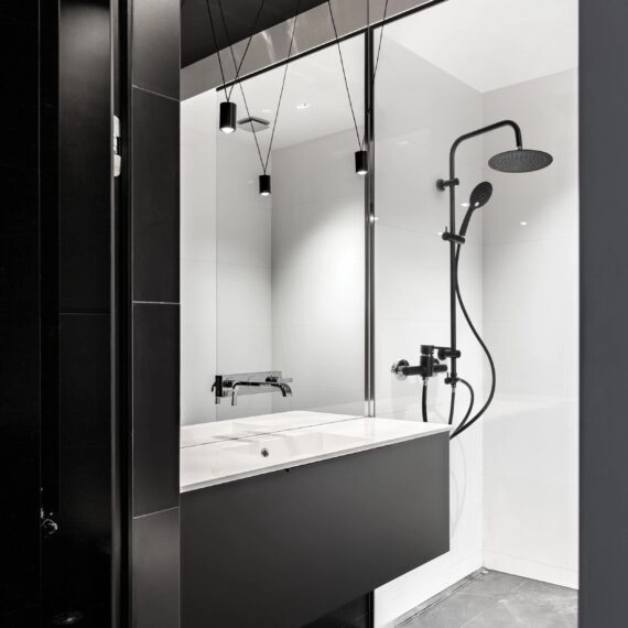 Душевая система Dark AU-02-D04-Q 