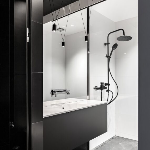 Душевая система Dark AU-02-D04-Q