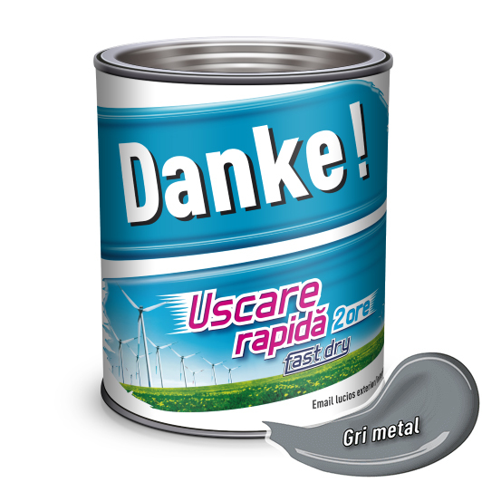 Email Danke 2.5l gri metal