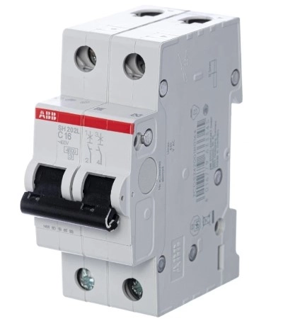 Întrerupător automat SH202L-C 2P 4.5Ka ABB 25A 7947