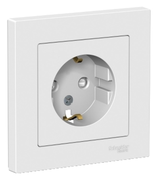 Розетка 16A 250V 2P+E Atlas 20444/ATN000144