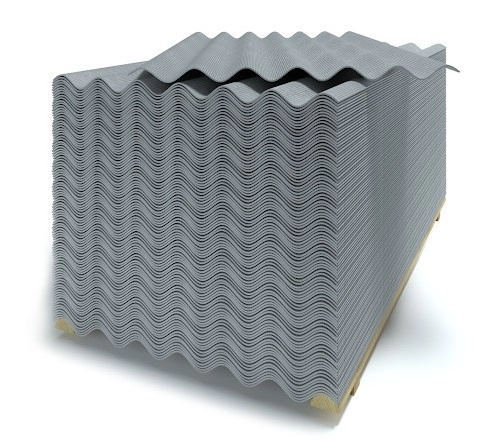 Шифер серый 8-ми волн. Украина