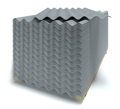 Шифер серый 8-ми волн. Украина