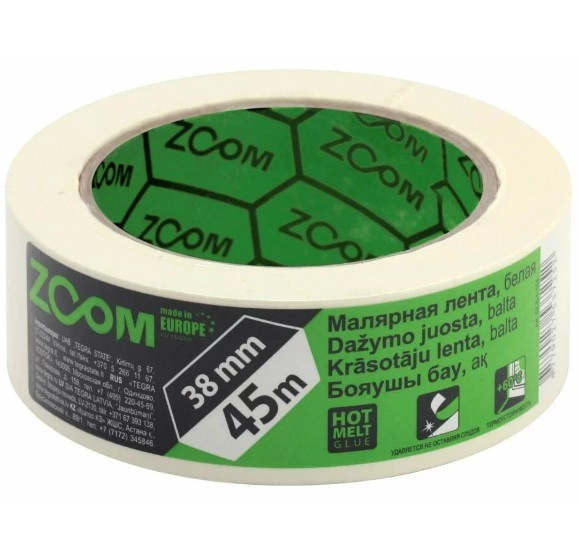 Bandă adezivă de mascare Zoom 38mm x 45m