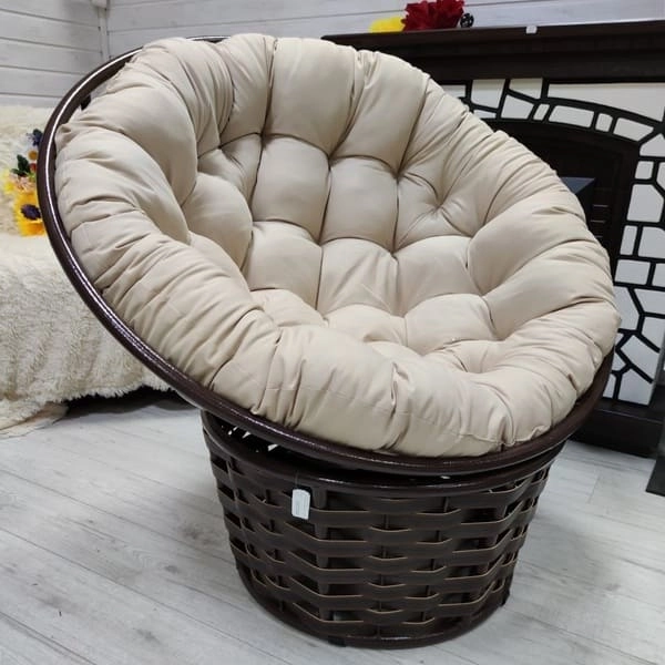 Кресло Papasan коричневый