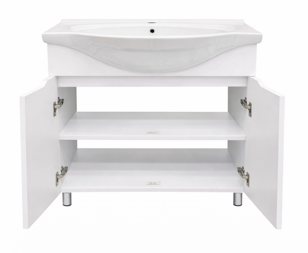 Mobilier de baie Nord 75 + lavoar white