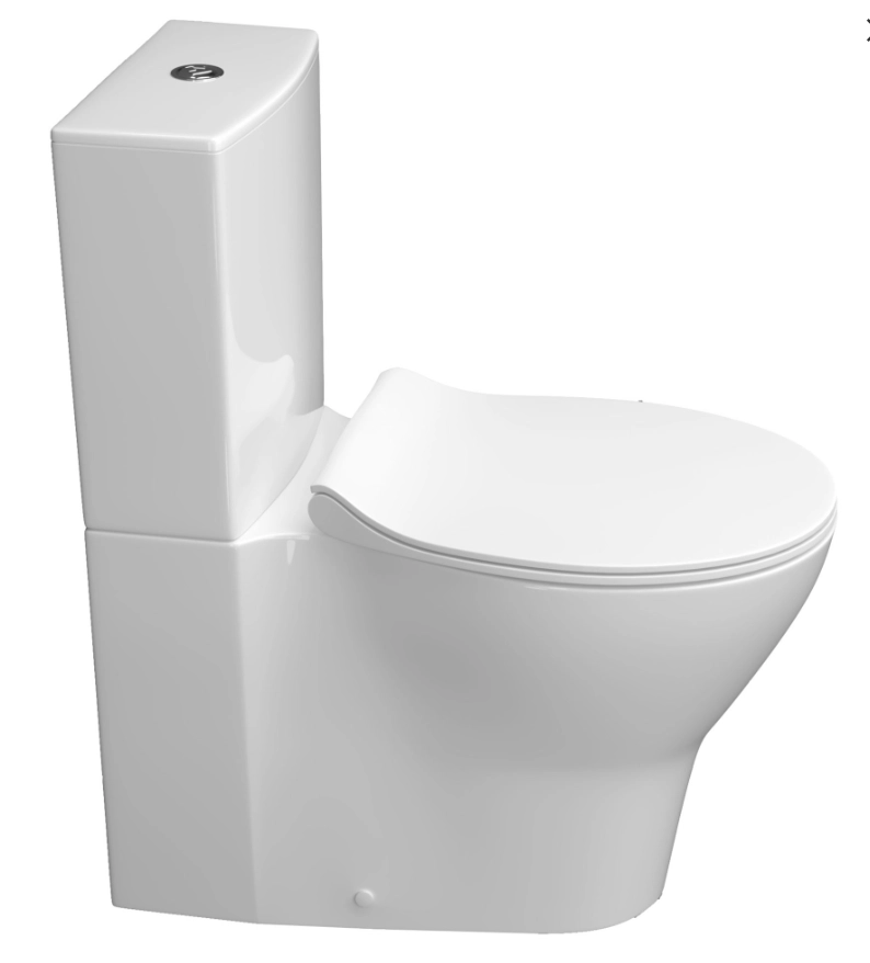 Vas WC Keramin Scandy ML Incoer alb 1c